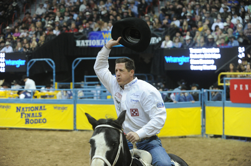 Trevor Knowles at the 2015  WNFR
